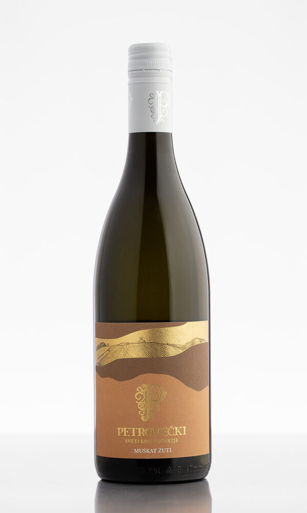 Muškat žuti 0,75l - poluslatko, butelja